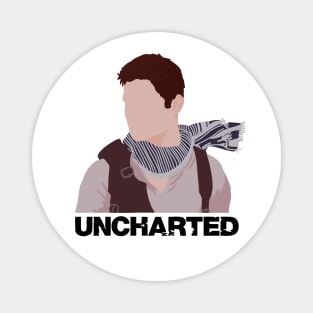 Nathan Drake Uncharted Silhouette Magnet